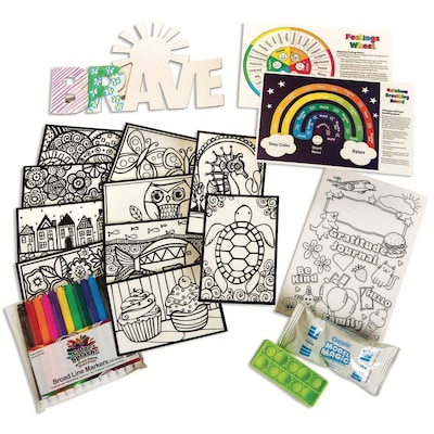 S&S Worldwide Calming Kit, Manipulative, Assorted Colors (20159)