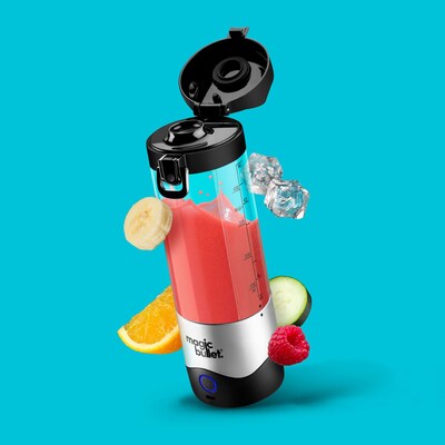 magic bullet 16 oz. Portable Blender, Silver (MBPB50100)