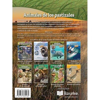 Carson-Dellosa Bridges Animales de los pastizales, Hardcover (CD-9781731654656)