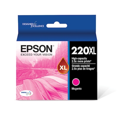 Epson T220XL Magenta High Yield Ink Cartridge   (T220SL320-S)