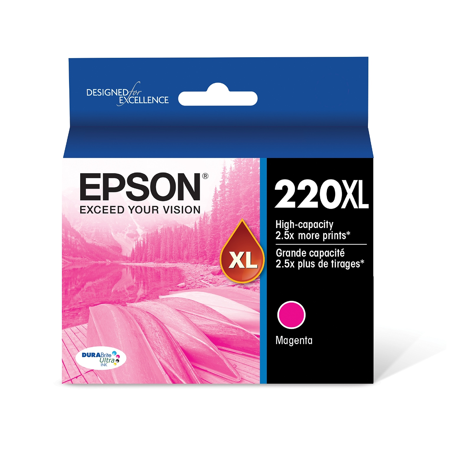 Epson T220XL Magenta High Yield Ink Cartridge   (T220SL320-S)