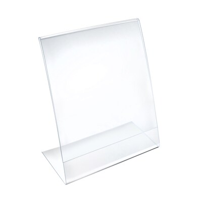 Azar Document Holder, Desktop/Countertop, Rear Loading Plastic, 3/Pack (112430-3PK)