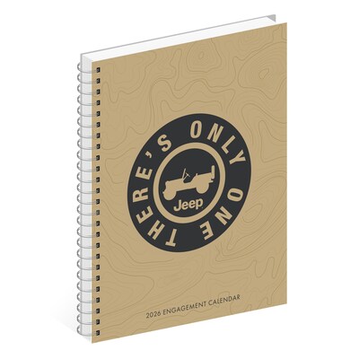 2026 Willow Creek Jeep 6.5" x 8.5" Daily & Monthly Personal Organizer (55250)
