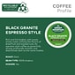 Green Mountain Black Granite Espresso Style Coffee, Dark Roast, Keurig® K-Cup® Pods, 24/Box (5000366650)