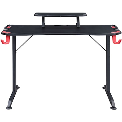 Lorell 48 W Gaming Desk, Black (LLR84393)