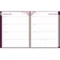 2024 Blue Sky Gili 8.5" x 11" Weekly & Monthly Planner, Purple/White (117889-24)
