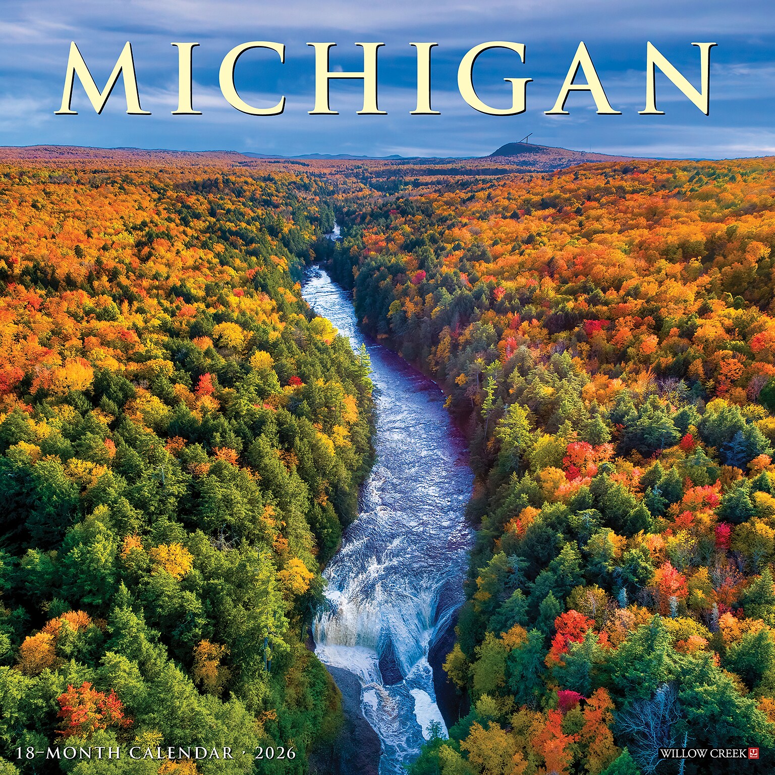 2026 Willow Creek Michigan 12 x 12 Monthly Wall Calendar (51917)