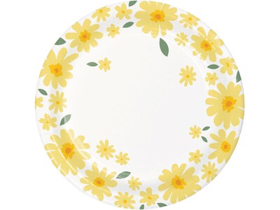 Creative Converting Sweet Daisy Tableware Kit, Yellow/White (DTC9128E2A)