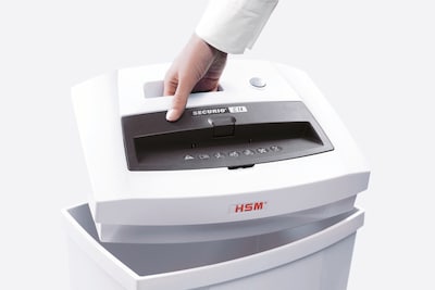 HSM Securio C14 12-Sheet Strip Cut Multi-Media Shredder (2250)