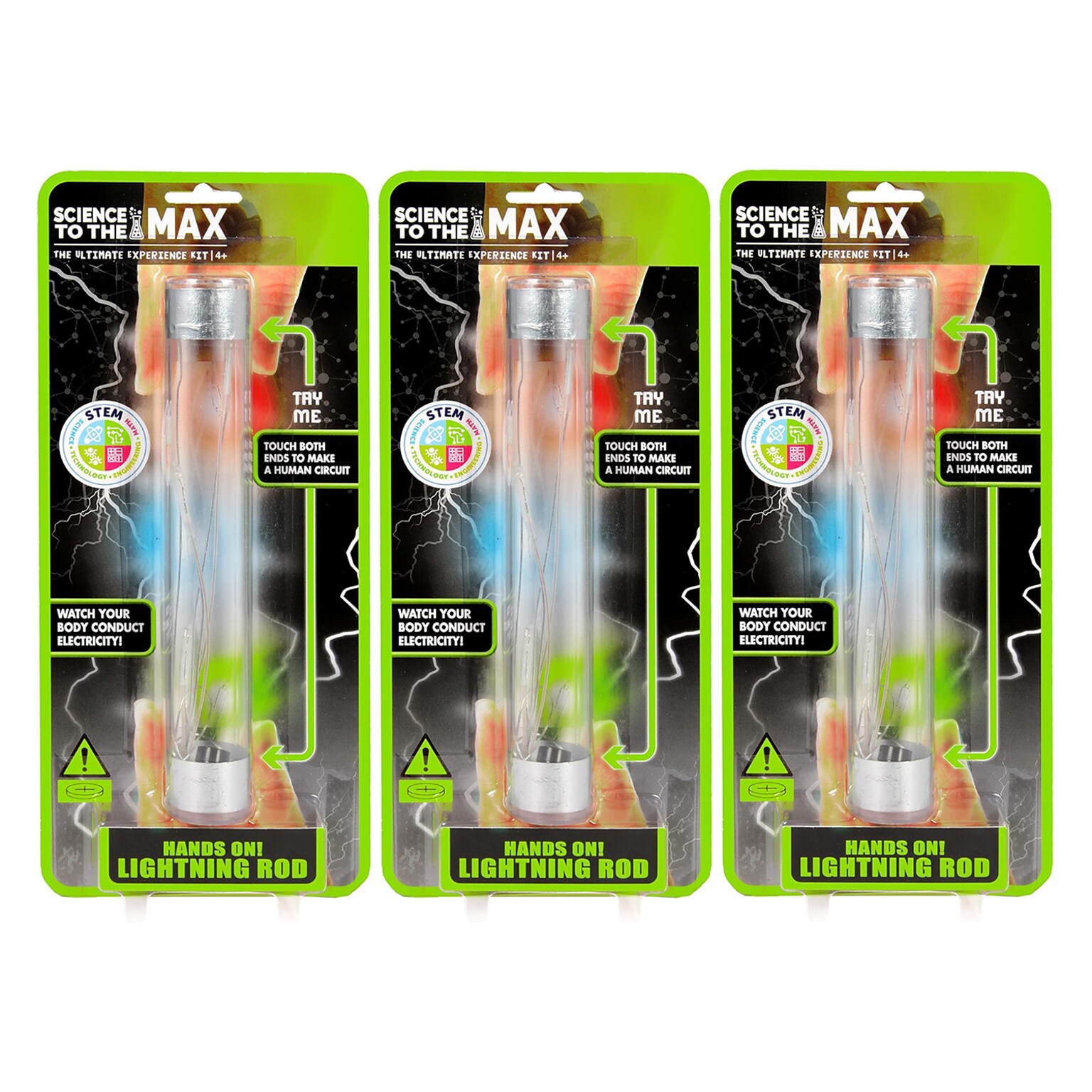 Be Amazing! Toys Energy Stick, Pack of 3 (BAT7250-3)
