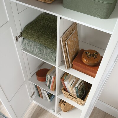 Sauder Select 71"H Storage Cabinet, White (419636)