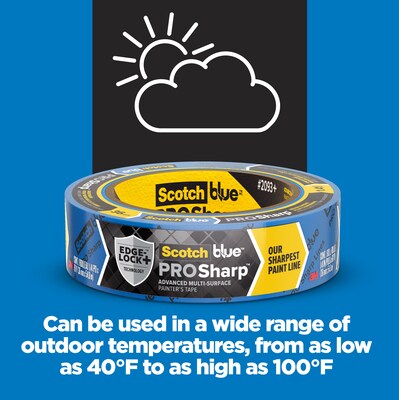 ScotchBlue PROSharp Painter's Tape, 1.88" x 60 yds., Blue (2093+-48EC)