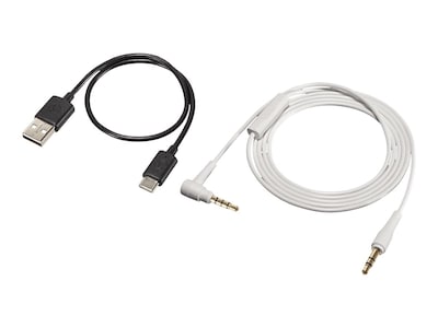 Audio-Technica Wireless On-Ear Headphones, Bluetooth, White (ATH-S220BTWH)