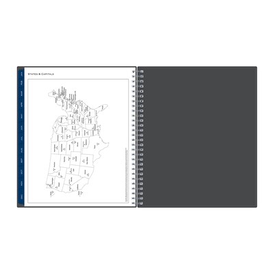 2027 Blue Sky Passages 8" x 10" Calendar Year Monthly Standard Planner, Plastic Cover (100011-27)