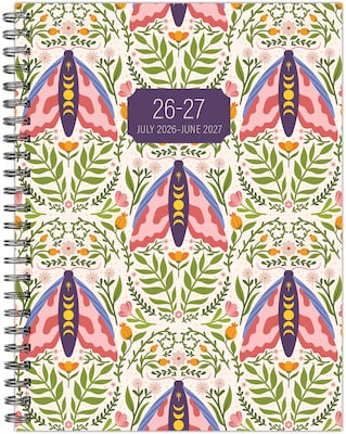 2026-2027 Willow Creek 6.5 x 8.5 Academic Weekly & Monthly Planner, Verdant Folk (64641)