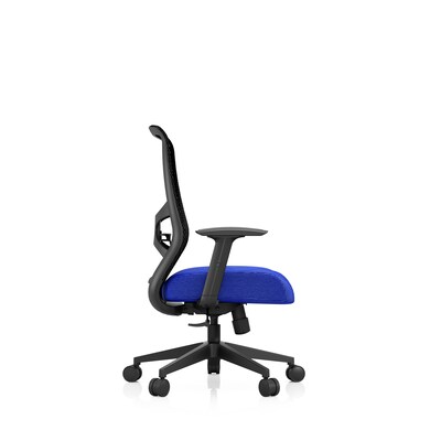 Tempur-Pedic ProTask Mesh/Fabric Swivel Executive Task Chair, Blue (TP-PROTASK-BLU)