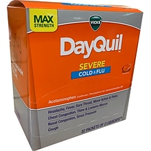 DayQuil Severe Cold & Flu Relief LiquidCaps - Acetaminophen, 32 Counts (04263)