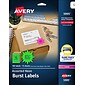 Avery High-Visibility Laser Identification Labels, 2 1/4" Dia., Assorted Neon Colors, 12/Sheet, 15 Sheets/Pack (5995)