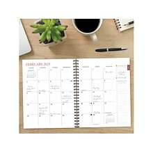 2024-2025 Willow Creek Vintage Floral 8.5 x 11 Academic Weekly & Monthly Planner, Paper Cover, Mul