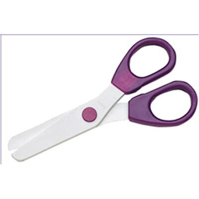 Westcott Child Safety Scissors, 5 Nylon Blunt Tip, Assorted Colors (ACM15315)