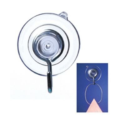 Adams Combo Pack Suction Cup Hangers, Clear (ADM004508)