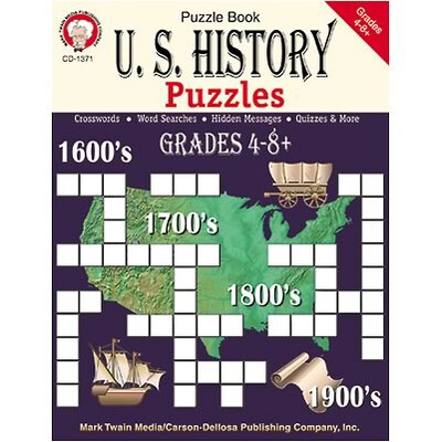 U.S. History Puzzles Grades 4-8+