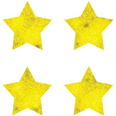 Stars, Gold Foil Chart Seals