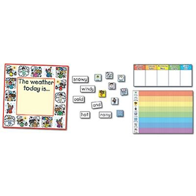 Weather: Kid-Drawn Bulletin Board Set
