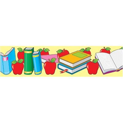 Carson-Dellosa Straight Borders; Apples & Books