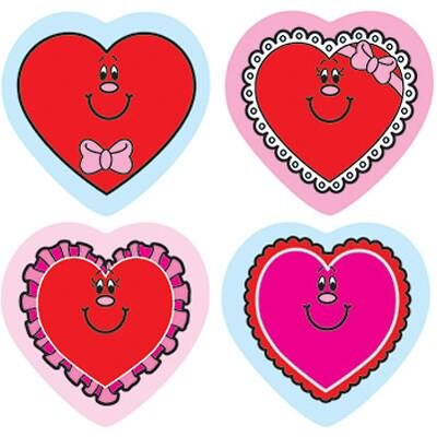 Valentine Hearts Stickers