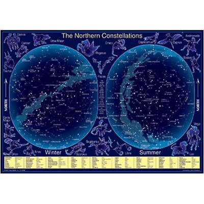 The Northern Constellations Chartlet