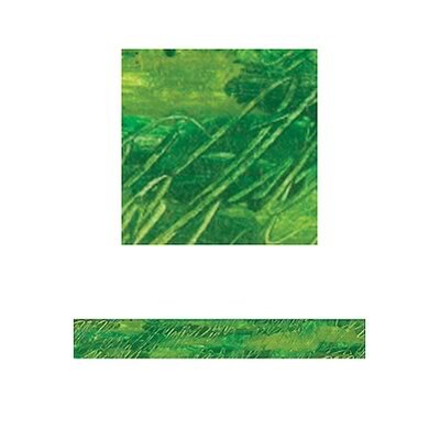 Straight Borders, Squiggly Green