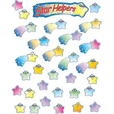 Star Helpers Job Assignment Mini Bulletin Board Set