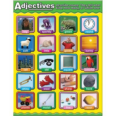 Adjectives Chartlet