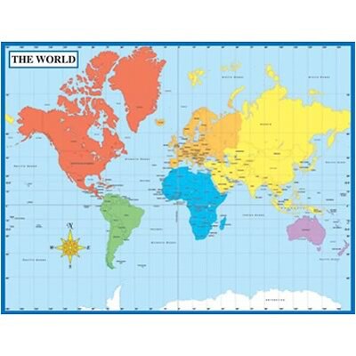 Map of the World Chartlet