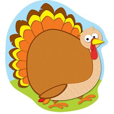 Turkey Notepad, 5-3/4 x 6-1/4, 50 sheets