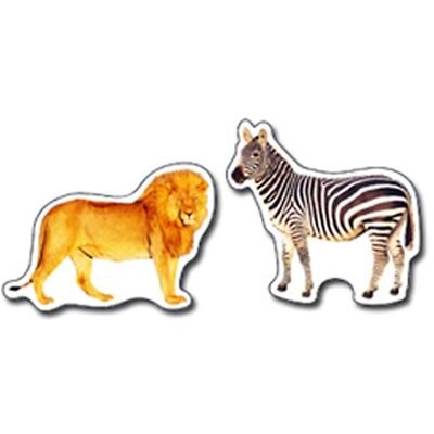 Wild Animals of the Serengeti Stickers
