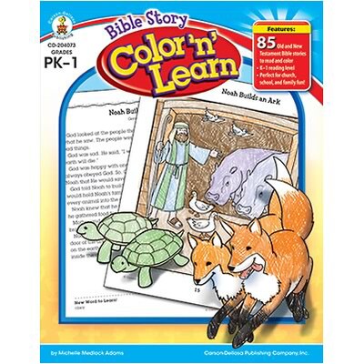 Bible Story Color ’n’ Learn!