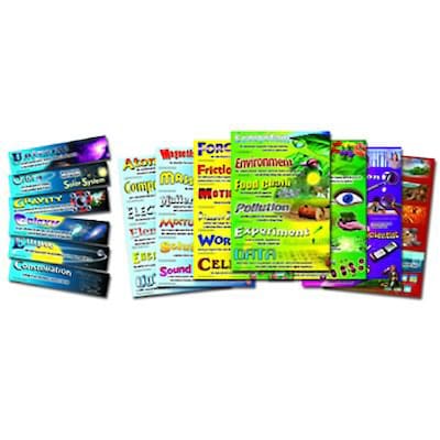 Science Vocabulary Bulletin Board Set