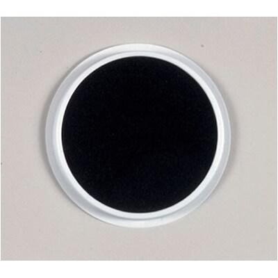 Ready2Learn Jumbo Circular Washable Stamp Pad, 6 Inch, Black (CE-6606)