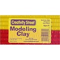 Extruded Modeling Clay, 6 assorted colors