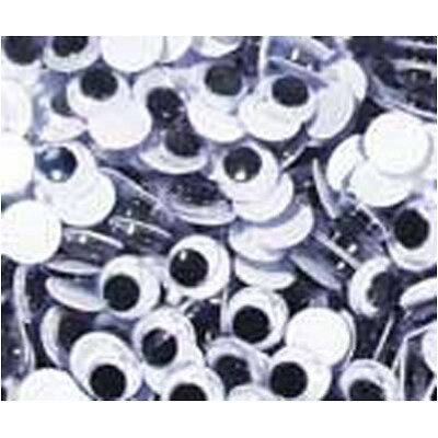 Creativity Street® Wiggle Eyes, Black, 50/Pack (CK-344102)