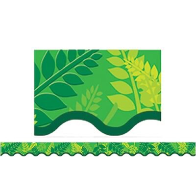 Fern Leaves Border
