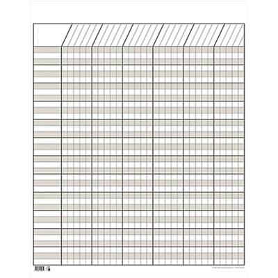 Creative Teaching Press™ Incentive Charts; Large Vertical, White