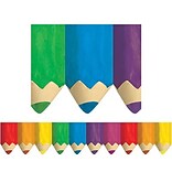 Creative Teaching Press 2.75 x  35 Colored Pencils Border, 12 Pack (CTP6475)