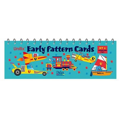 UNIFIX® Early Pattern Cards, Book 6, Vertical Rods 1 to 5