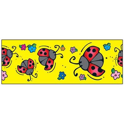 Carson-Dellosa Straight Borders; Ladybugs