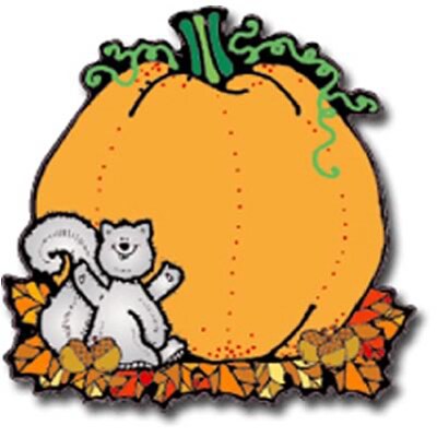 Pumpkin Two-Sided Decorations
