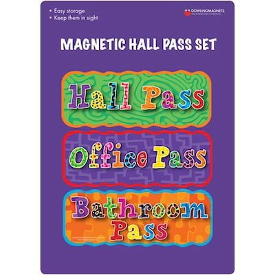 Magnetic Hall Pass Set