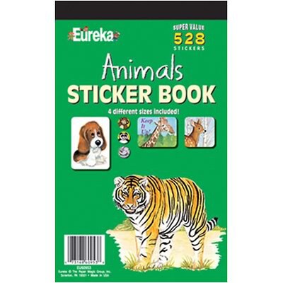 Animals Sticker Book; 528/Pack
